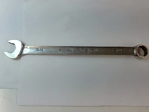 Snap-On Tools 3/4" SAE FLANK DRIVE PLUS 12pt Chrome Combo Wrench SOE (SNP053128) - Picture 1 of 5