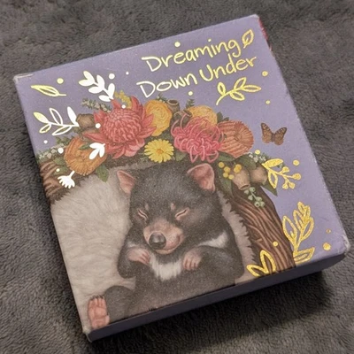 Dreaming Down Under Tasmanian Devil The Perth Mint ½oz .999 Silver Boxed Coin - Image 1 of 4