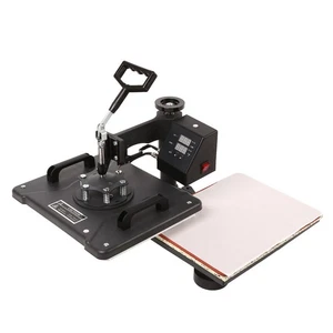 38X38cm 5IN1 Multifunctional Transfer T-Shirt Sublimation Printing Machine - Picture 1 of 6