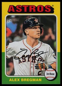 2024 Topps Heritage #571 Alex Bregman - Picture 1 of 2