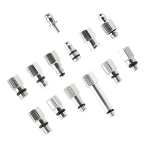 13-teiliges hydraulisches Bremsenentlüftungsverbinder-Set Aluminiumlegierung für Fahrradwerkzeuge - Bild 1 von 7