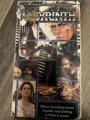 Labyrinth VHS David Bowie, Jennifer Connelly, Jim Henson - Image 1 of 2