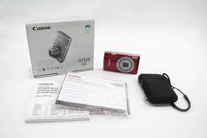 Canon IXUS 165 Digital Compact Camera Working w/ Canon 8x IS Zoom Lens - Picture 1 of 7