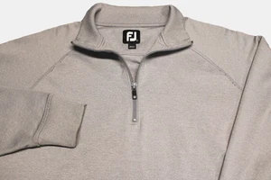 JERSEY DE GOLF FOOTJOY SPANDEX NYLON ELÁSTICO 1/4 CREMALLERA--L--PERFECTO---¡NUEVO SIN ETIQUETAS!! - Imagen 1 de 2