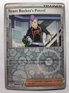 Team Rocket's Petrel - 176/182 DRI SV10: Destined Rivals Uncommon Reverse Holo N - Picture 1 of 2