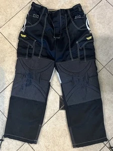 JT Paintball Black Pants Size 36 Read Issues - Foto 1 di 15