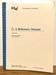 C: A Reference Manual (3rd Edition) - Paperback by Harbison & Steele - Foto 1 di 5