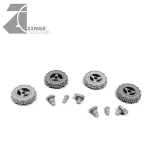 Zinge Industries - Orc Motorbike 4x Spikes & Teeth Wheels - 19mm Wheels S-WHE25 - Picture 1 of 1