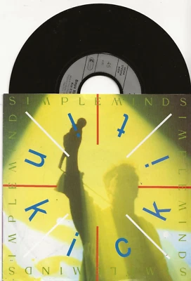 SIMPLE MINDS KICK IT IN 7 INCH SINGLE FROM GERMANY, MINT - Image 1 of 2