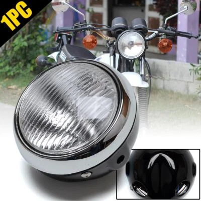 FUNDA UNIDAD LÁMPARA LUZ 12V NEGRA NUEVA PARA YAMAHA DT100 DT125 DT175 Foto 1 de 4