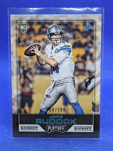 2016 Panini Playoff Rookies Kickoff /199 Jake Rudock #289 Rookie RC