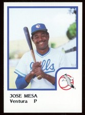 1986 Pro Cards Ventura County Gulls JOSE MESA RC BLUE JAYS DOMINICAN REPUBLIC
