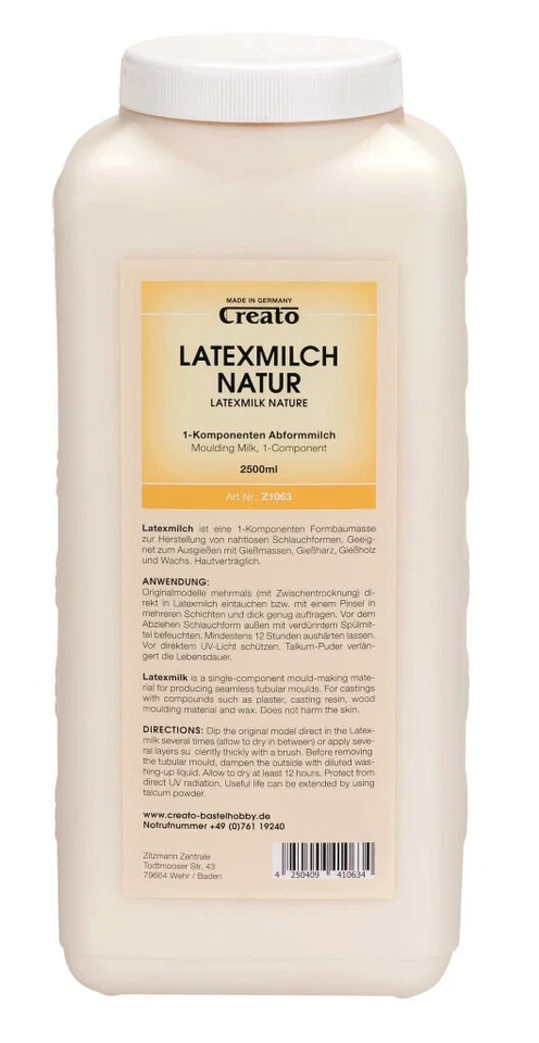Latexmilch natur 2500ml - Bild 1 von 1