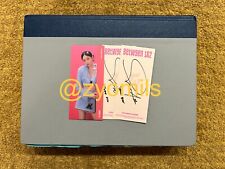 TWICE BETWEEN 1&2 ALBUM - OFFICIAL SIGNED BOOKMARK - MINA (Ships from US)