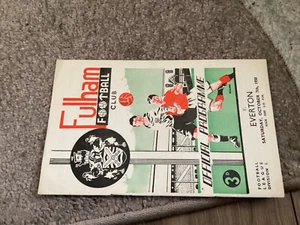 1950/1 DIV 1 FULHAM V EVERTON 9 - Imagen 1 de 1
