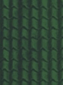 Javis DHGTS Grün Tile Papier 76cmH 53cmW Puppenhaus Hintergrund Blätter + - Picture 1 of 7