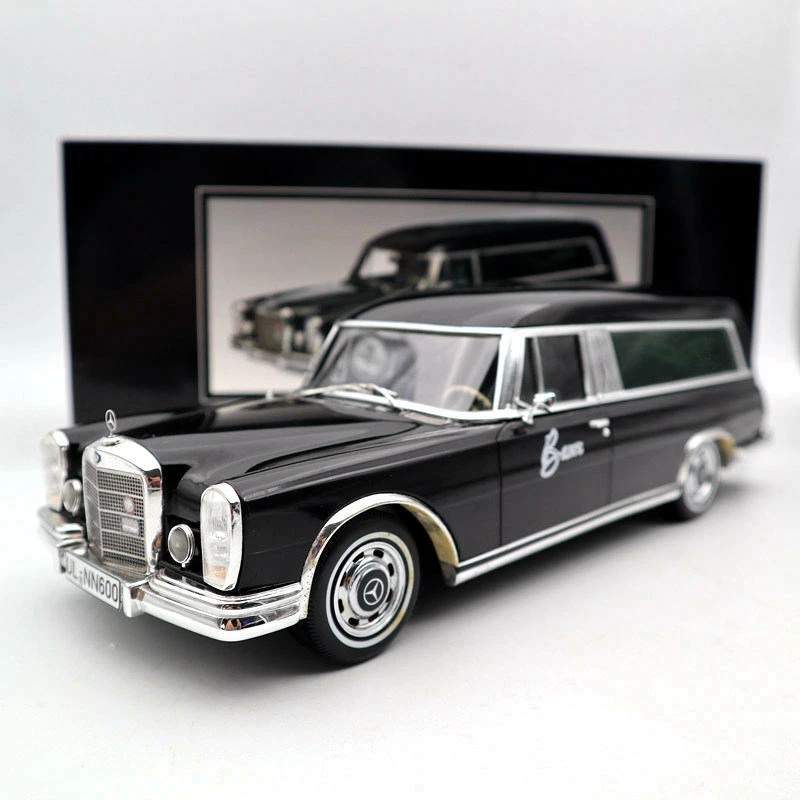1/18 SCHUCO Mercedes-Benz 600 HEARSE  FUNERAL CAR 1965 CARRO FUNEBRE Toys Models - Image 1 of 4