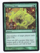 MTG: M2011: Foil: Hunters' Feast