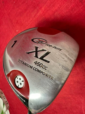 Top Flite XL 460cc Draw Bias Weighted Golf RH Driver 1 45" Graphite Synchro Flex - Image 1 of 4