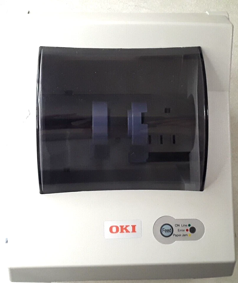 *********** WORKING OKI LD620D USB Parallel Direct Thermal Barcode Label Printer - Image 1 of 4