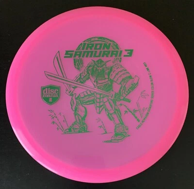 Discmania Color Glow C-Line MD3 Iron Samurai 3 Eagle McMahon Signature 180 grams - Image 1 of 2