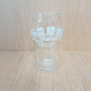 Old Sinalco German Soft Drink Advertising Glass Citro Cola Getranke Grosshandel - Picture 1 of 8