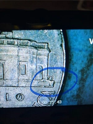 2016 P Nickel Die Crack Revers Error Also Weighs 4.8g Slightly Underweight - Image 1 of 4