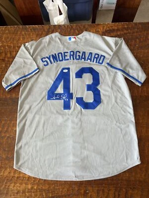 Noah Syndergaard Signed Los Angeles Dodgers Jersey PSA DNA Coa Autographed - Image 1 of 4