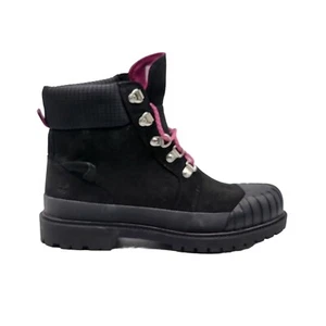 Timberland Heritage Rubber Toe Black Waterproof Boots Womens Sz 8.5 A2JWZ - Picture 1 of 7
