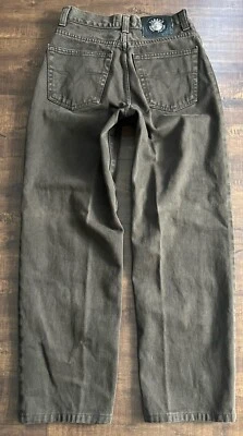 VERSUS JEANS COUTURE Retro Vintage Y2K Tapered Relaxed Pants sz 28 42 / 27” W - Image 1 of 4