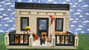 Playmobil DIY Landhaus Granit Umbau Custom Landleben Safari Haus Puppenhaus - Bild 1 von 12