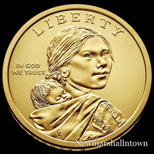 2018 D Native American Sacagawea Position A Business Strike from US Mint Roll - Picture 1 of 2