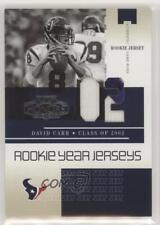 2004 Playoff Honors Rookie Year Jerseys /150 David Carr #RY-2
