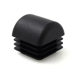 Furniture Tube Caps Inserts Domed End Stoppers for Table Chair Legs 25mm Square - Foto 1 di 5