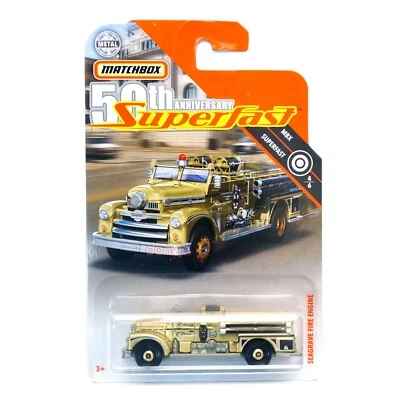Matchbox 50th Anniversary Superfast Seagrave Fire Engine      MBX Superfast - Image 1 of 4