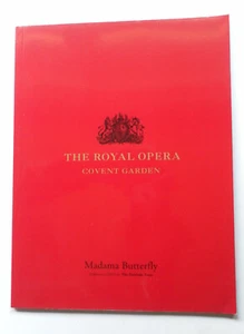 The Royal Opera Covent Garden-Programme-+Cast Leaflet-Madama Butterfly-2003-Mint - Picture 1 of 9