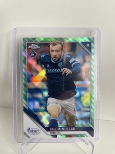 Topps Chrome SPFL 2021/22 Paul McMullan Green Refractor /50 Dundee - Picture 1 of 2