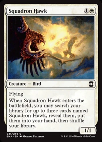 x1 Squadron Hawk - Eternal Masters - NM - MTG - Image 1 of 1