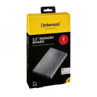 Intenso HDD externe Festplatte Memory Board 2,5 Zoll 2TB USB 3.0 anthrazit - Bild 1 von 4