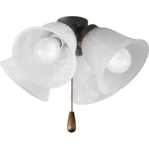 Progress Lighting Fan Light Kits 4-Light Antique Bronze Ceiling Fan Light Kit - Picture 1 of 8