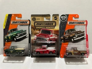 MATCHBOX '57 GMC Stepside - County Rescue - Canyon & Sheriff - Lote - Imagen 1 de 7