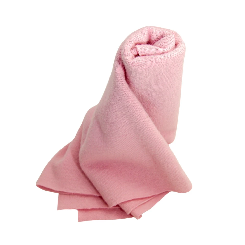 Material de costura remanente de panel de tela tejida jersey rosa chicle liso Foto 1 de 3