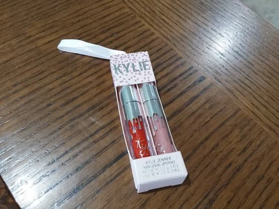 KYLIE JENNER MINI LIQUID LIPSTICKS in MARY JO MATTE & CHARMED VELVET NIB - Image 1 of 2
