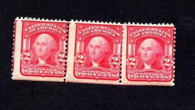 United States of America 1903 strip of stamps Mi#153 MNH/MH CV=21.6$ - Image 1 of 2