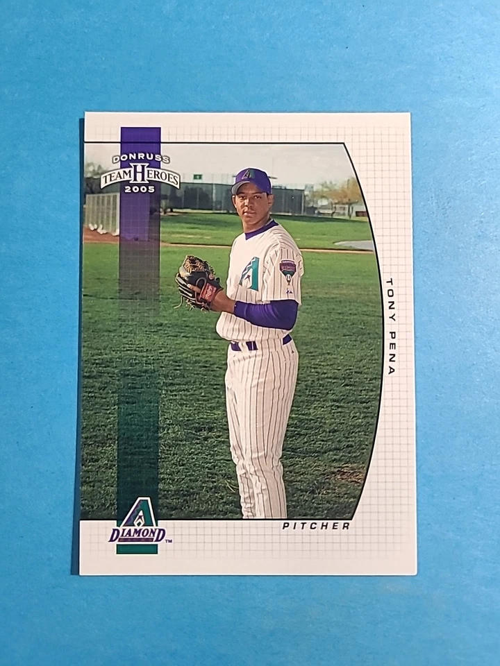Tony Pena 2005 Donruss Team Heroes Baseball Card # 337 I4660 - Image 1 of 2