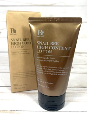 Loción de alto contenido Benton Snail Bee 4,05 oz BB:12/9/2026 Foto 1 de 4