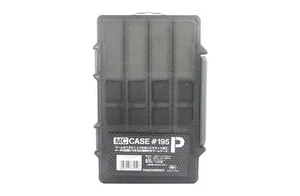 Daiichi #33254 MC Case #195P Divider Box 195 x 114 x 20 mm Black (2543) - Imagen 1 de 6