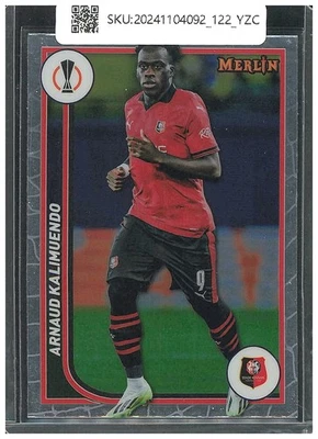 2024 Topps 2024 MERLIN COLLECTIONS Arnaud Kalimuendo #127 - Image 1 of 2
