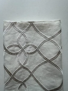 Kravet Au Currant  Blanc Designer  Fabric Remnant 24"x24" - Picture 1 of 2