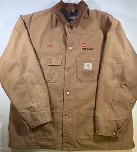 Vintage 90s Carhartt Blanket Lined Tan Barn Jacket AEP XL/2XL - Bild 1 von 15
